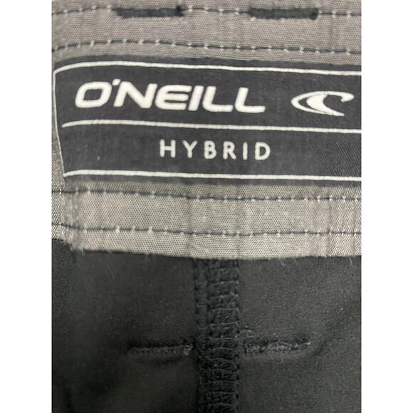 O'Neill Men Classic Reserve Heather Hybrid Shorts Black Size 33 A000620 - Picture 4 of 5